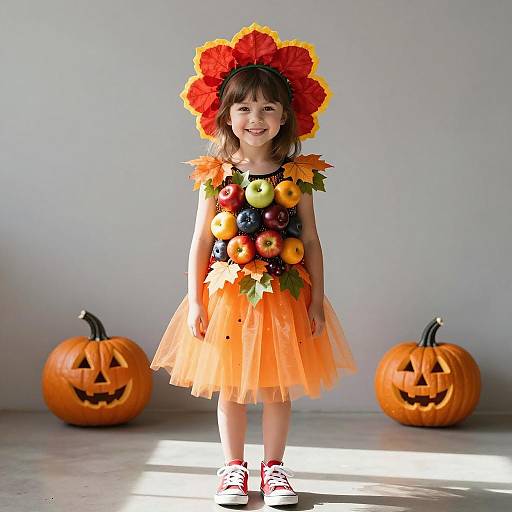 Whimsical Halloween Fruit Salad Costume