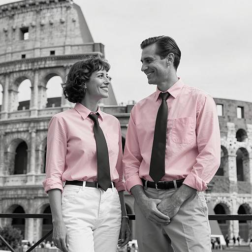 Romantic Portrait at the Colosseum