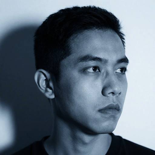 Profile Portrait of a Serious Man