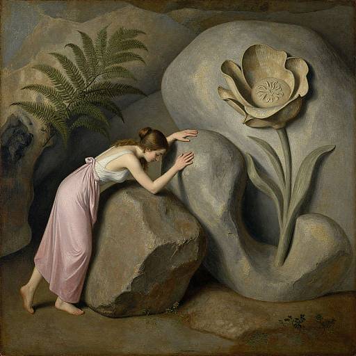 Henri Moore Inspired Woman Transformation