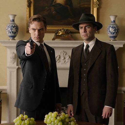 Classic Film Noir: Tension in the Room