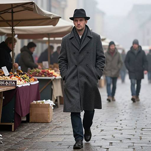 Edgy European Street Market Style