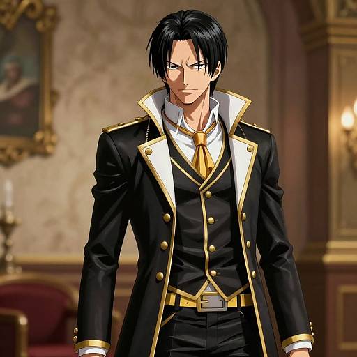 Trafalgar Law in Black and Gold