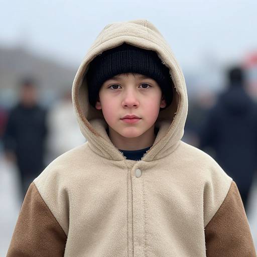 Realistic Eskimo Costume Portrait