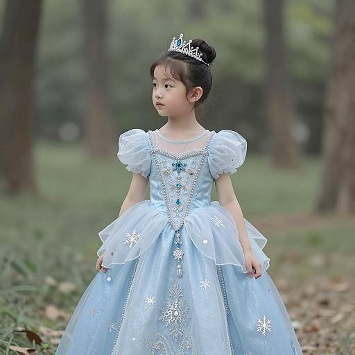 Enchanted Portrait of a Young Princess