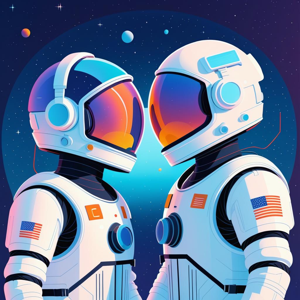 Futuristic Lovers: Human-Robot Portrait