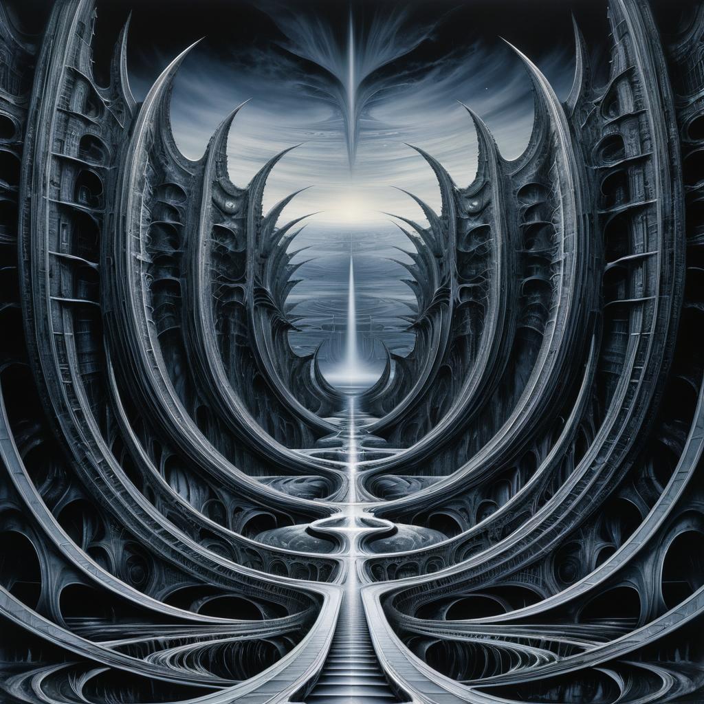 Cosmic Despair: Giger's Alien Landscape