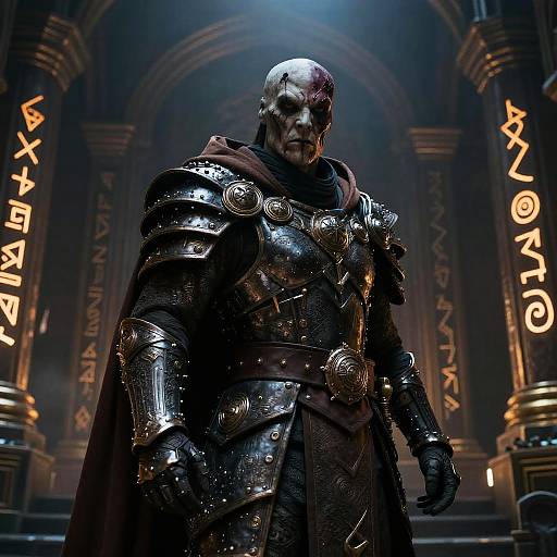 Dr Doom Unmasked in Dark Fantasy