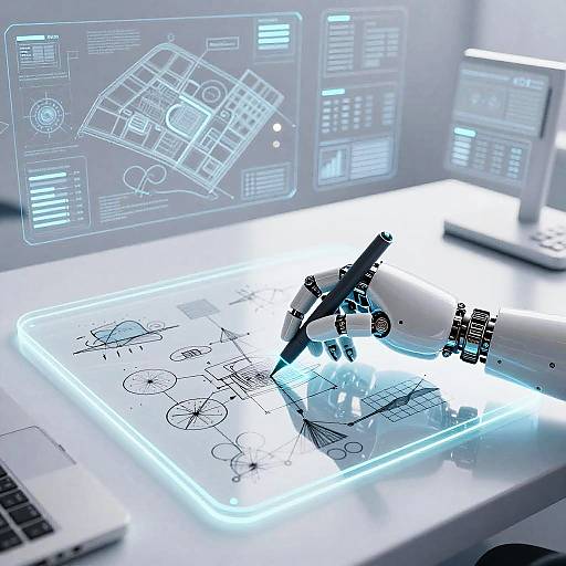 AI Strategic Planning with Robotic Hand