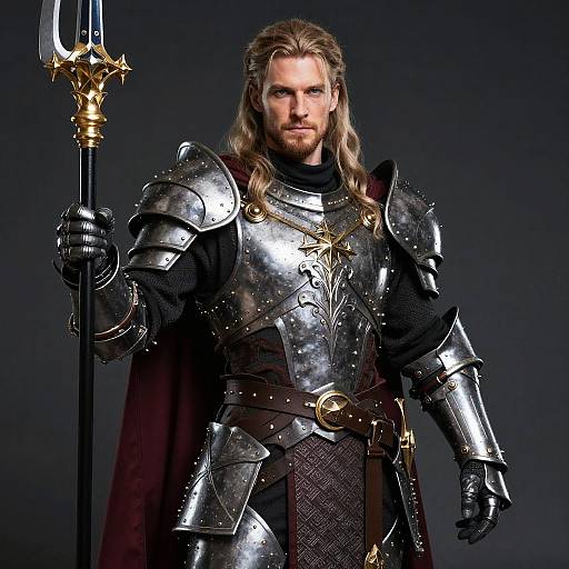 Handsome Ork Paladin Bard