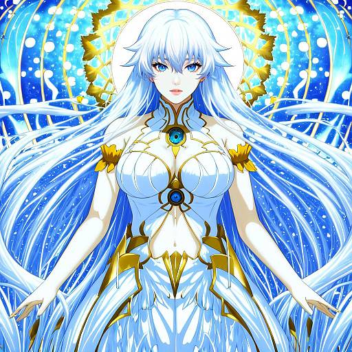 Illustration of Artemis (fate), fate/grand order in the style of Naru (wish field)