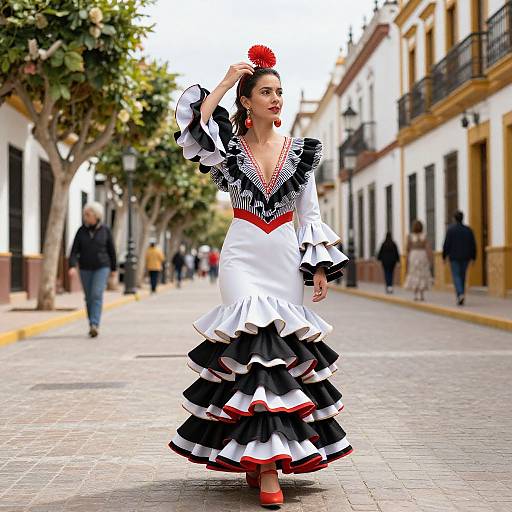 Futuristic Flamenco Ironman in Sevilla