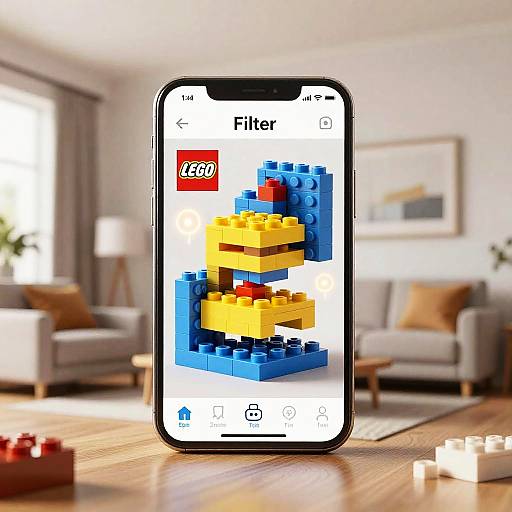 Lego Filter Transforming Room Art