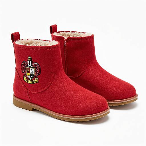 Vibrant Gryffindor Women's Ankle Boots
