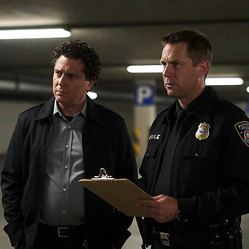 Serious Encounter in Dim Parking Garage