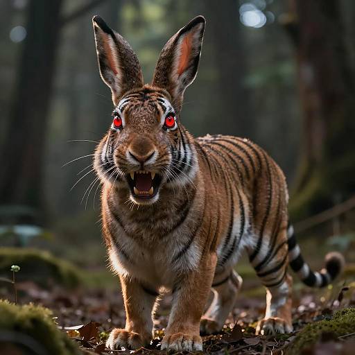 Ominous Forest Beast: Cinematic Masterpiece