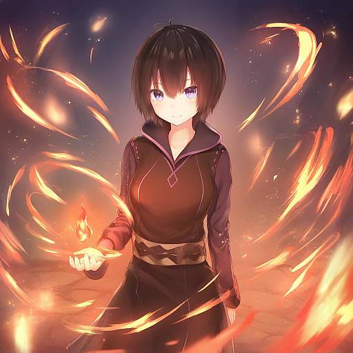 Illustration of Morgan (fire emblem), fire emblem in the style of Sune (mugendai)