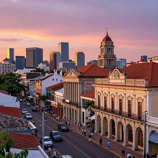 Peabody Sunset Cityscape Vivid Architecture