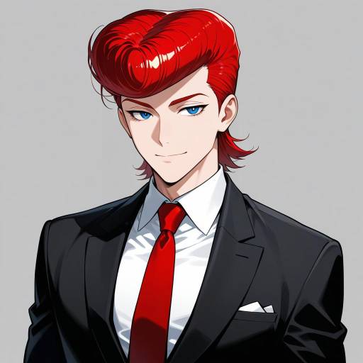 Sophisticated Man in Formal Attire Sophisticated Man in Formal Attire