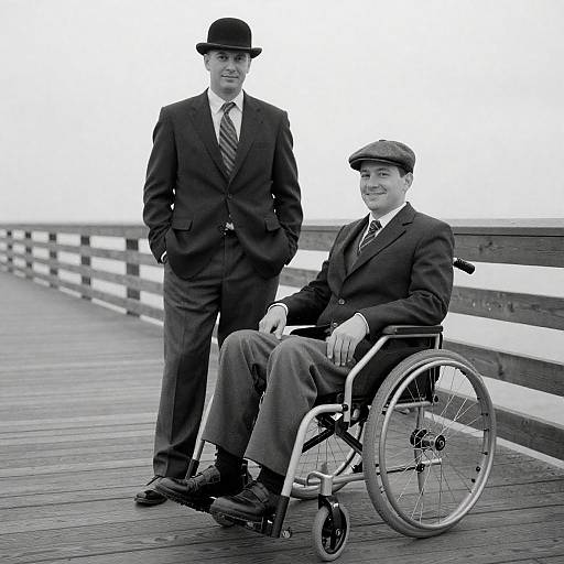 Timeless Black and White Portrait