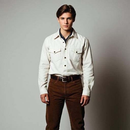 Realistic Male Character Portrait Standing Pose