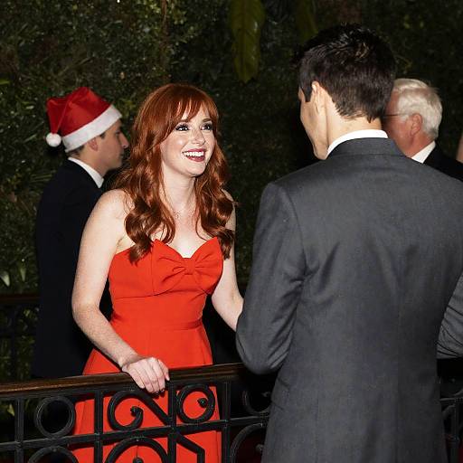 Social Event with Colorful Attire