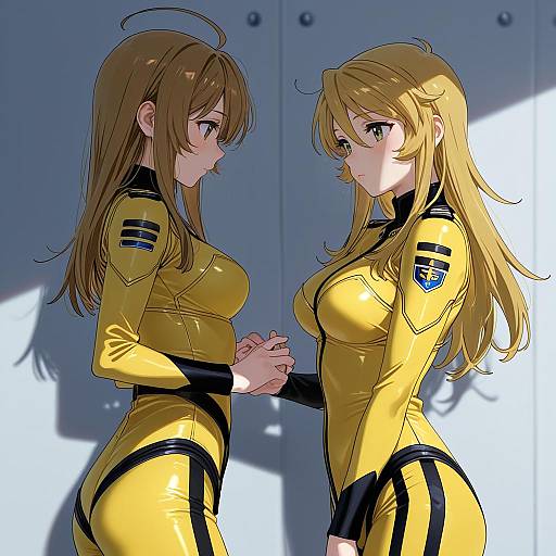 Illustration of Mori yuki, uchuu senkan yamato in the style of Yomosaka