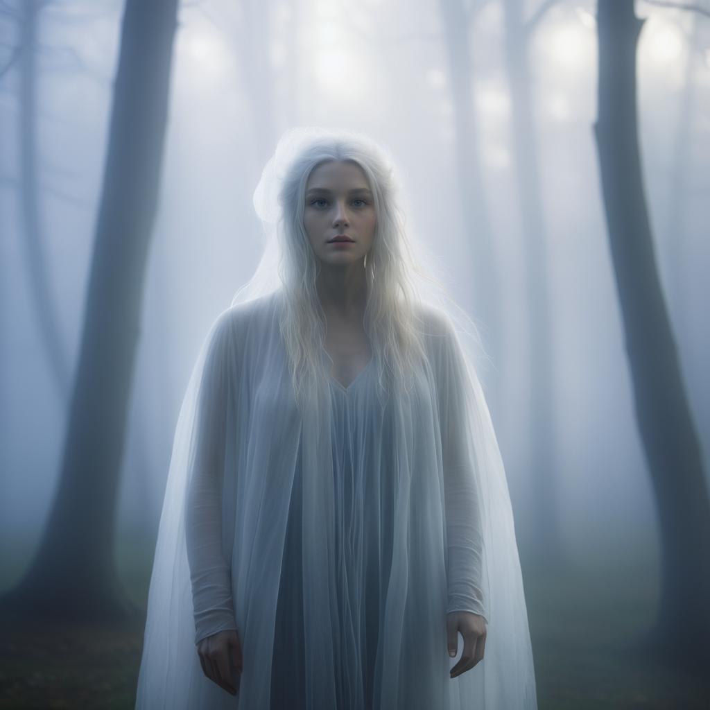 Ethereal Portrait of a Ghostly Apparition