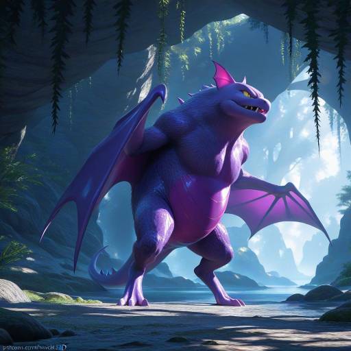 Cinematic 3D Render of Humanized Golbat Cinematic 3D Render of Humanized Golbat