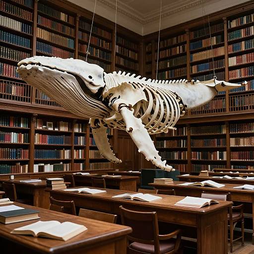 Whale Ribs Above Grand Library