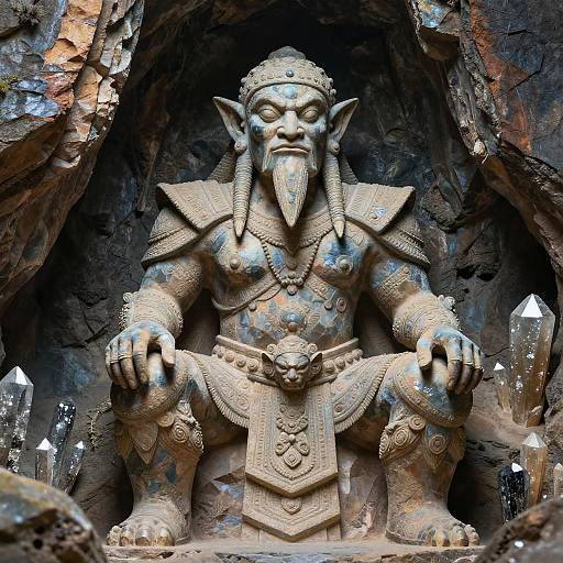 Ancient Rock Genasi Guardian