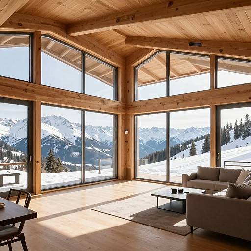 Modern Ski Chalet with Scenic Views