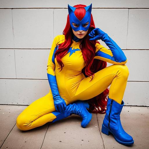 Sleek Hellcat Cosplay Costume Idea