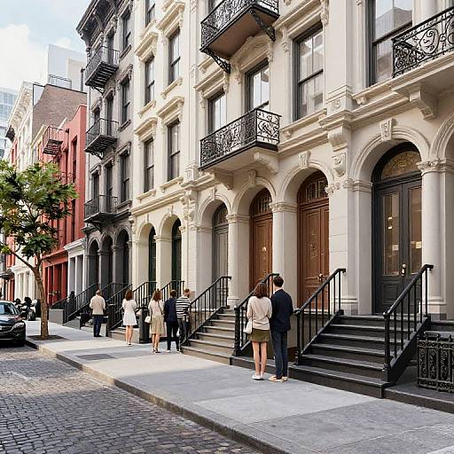 Hyperrealistic Apartment Viewing Line