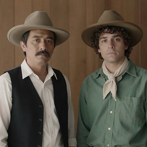 Western Style Portrait of Two Men