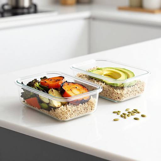 Healthy Pegan Meal Prep with Veggies