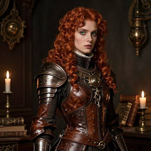 Ultrarealistic Steampunk Gothic Portrait