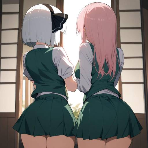 Anime Girls by Sliding Doors