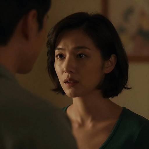 Intimate Close-Up of Couple's Connection