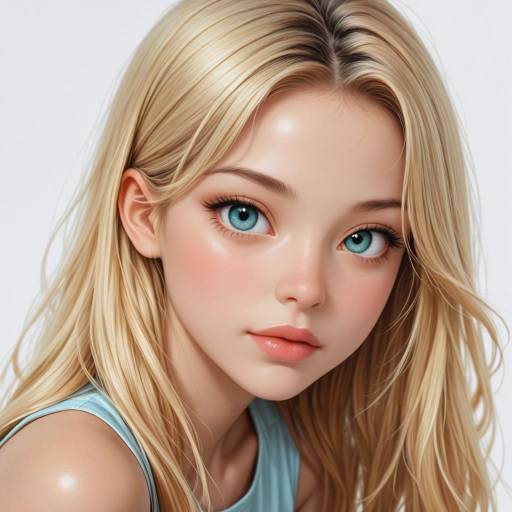 Humorous Teenager Caricature Drawing