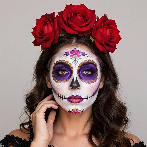 Vibrant Day of the Dead Makeup Showcase