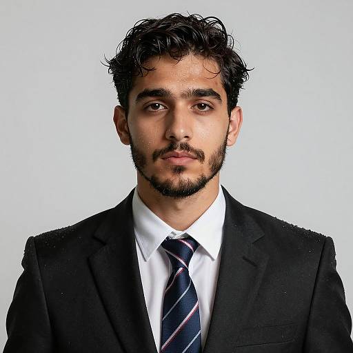 Young man in wet suit portrait