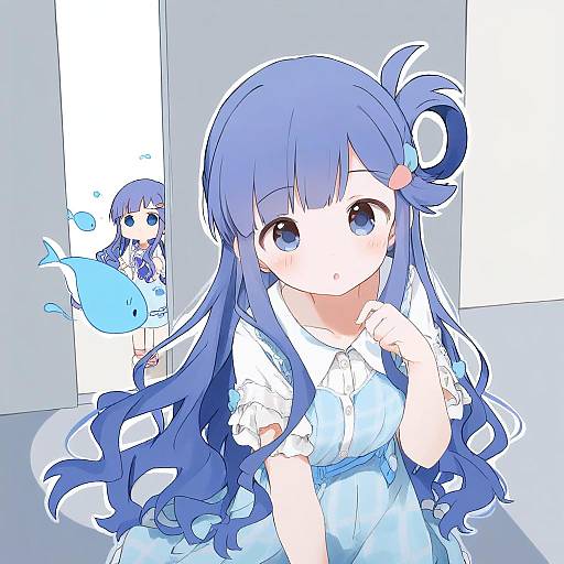 Illustration of Asari nanami, idolmaster in the style of Fud