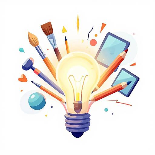 Creative Tools Burst Clip Art