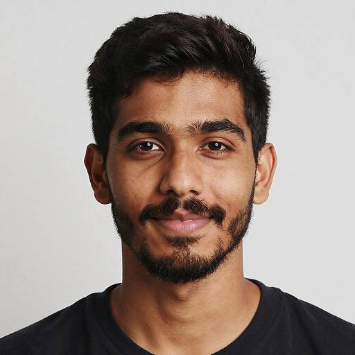 Portrait of Smiling Young Man