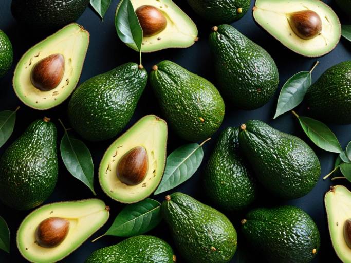 Adorable Avocado Wallpaper Design