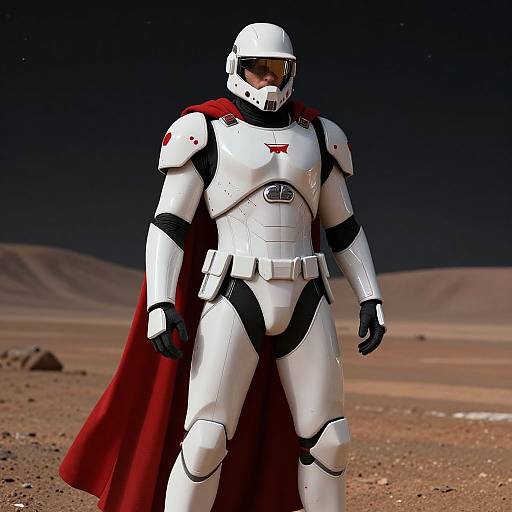 Heroic Muscular Infantry on Mars