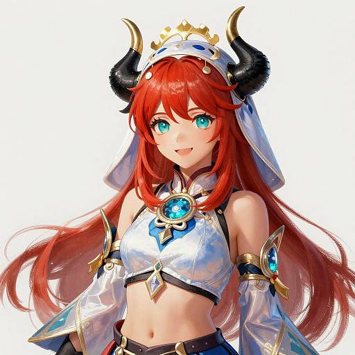 Stunning Nilou in Realistic Painting Style