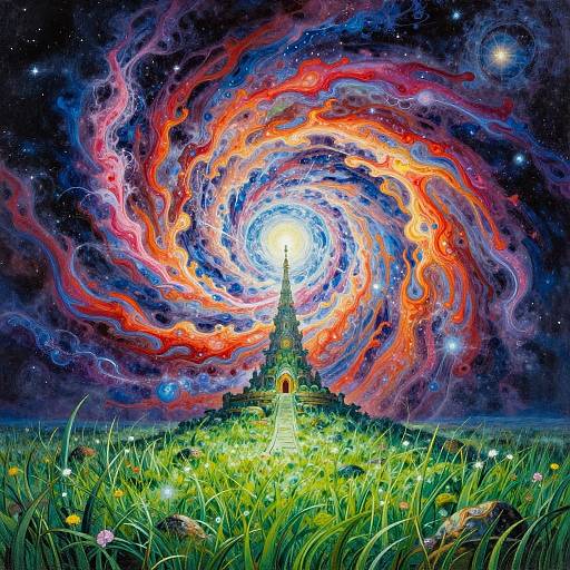 Hyper-Realistic Cosmic Fantasy Portal