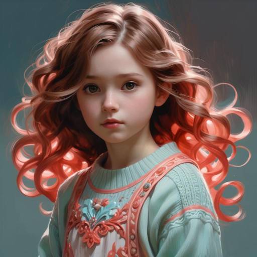 Epic Portrait of a Young Girl